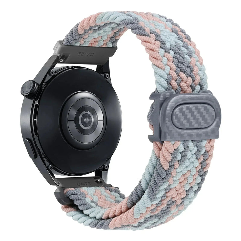 20mm/22mm Braided Nylon Loop Strap for Samsung Galaxy, Huawei GT: Selection One STRAPS