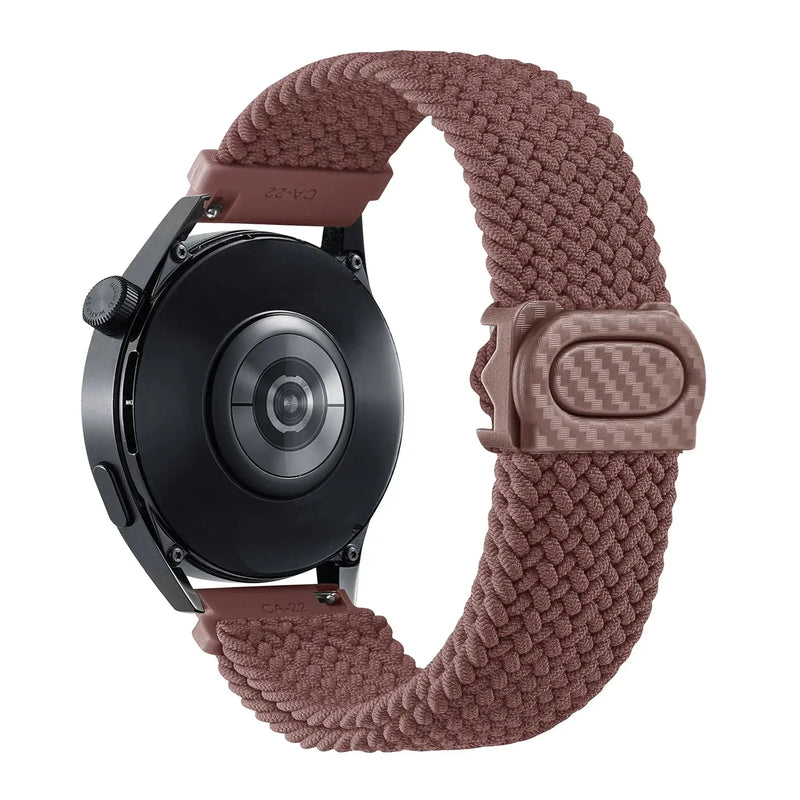20mm/22mm Braided Nylon Loop Strap for Samsung Galaxy, Huawei GT: Selection One STRAPS