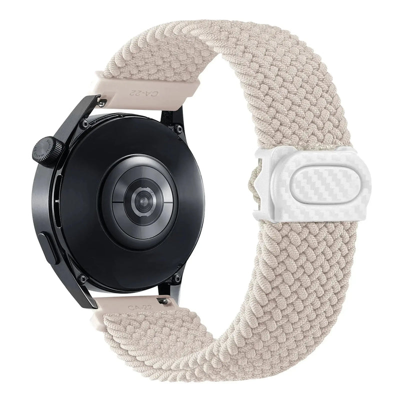 20mm/22mm Braided Nylon Loop Strap for Samsung Galaxy, Huawei GT: Selection One STRAPS