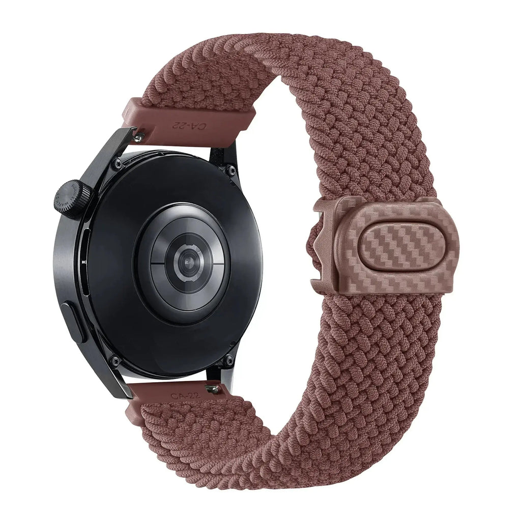 20mm/22mm Braided Nylon Loop Strap for Samsung Galaxy, Huawei GT: Selection Two STRAPS