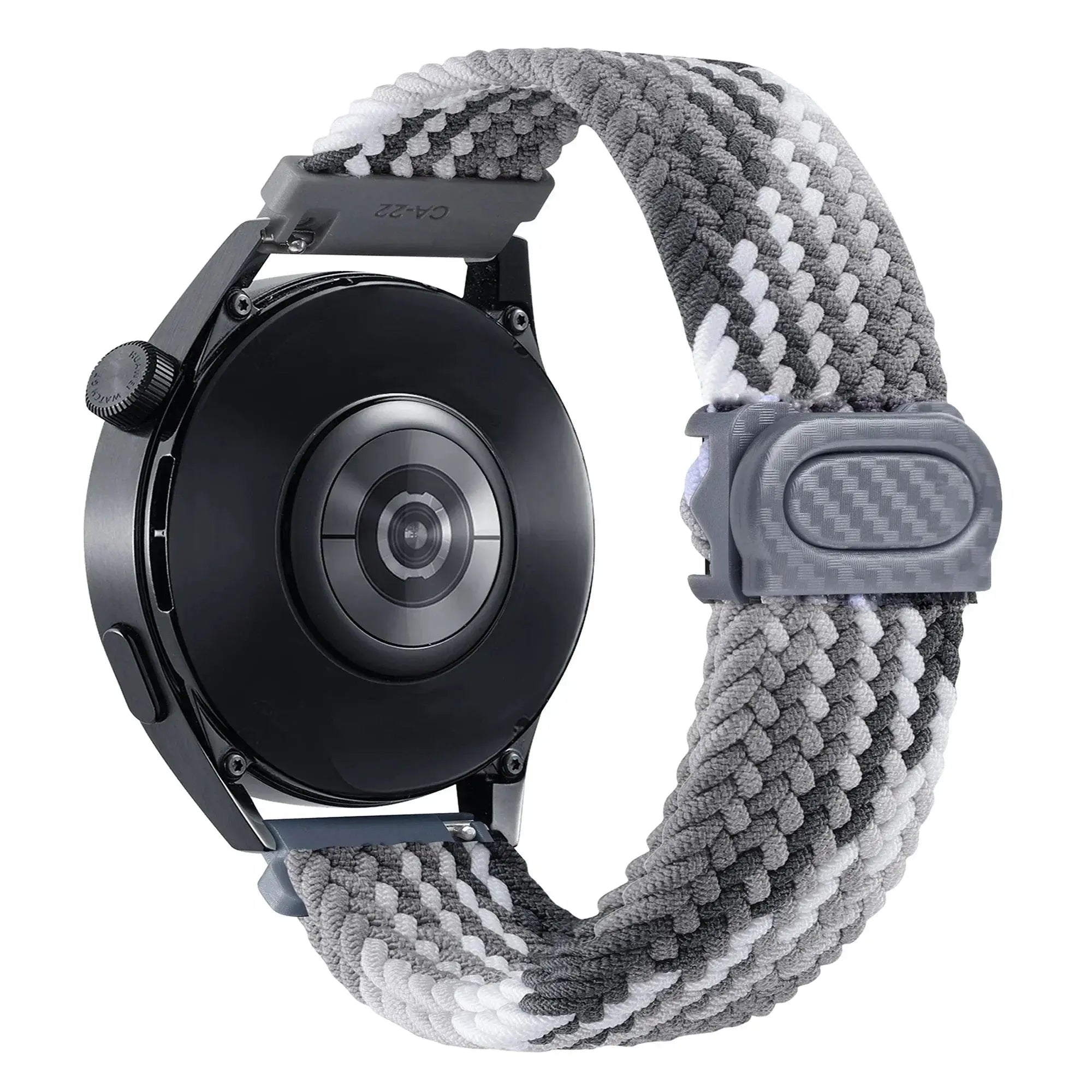 20mm/22mm Braided Nylon Loop Strap for Samsung Galaxy, Huawei GT: Selection Two STRAPS