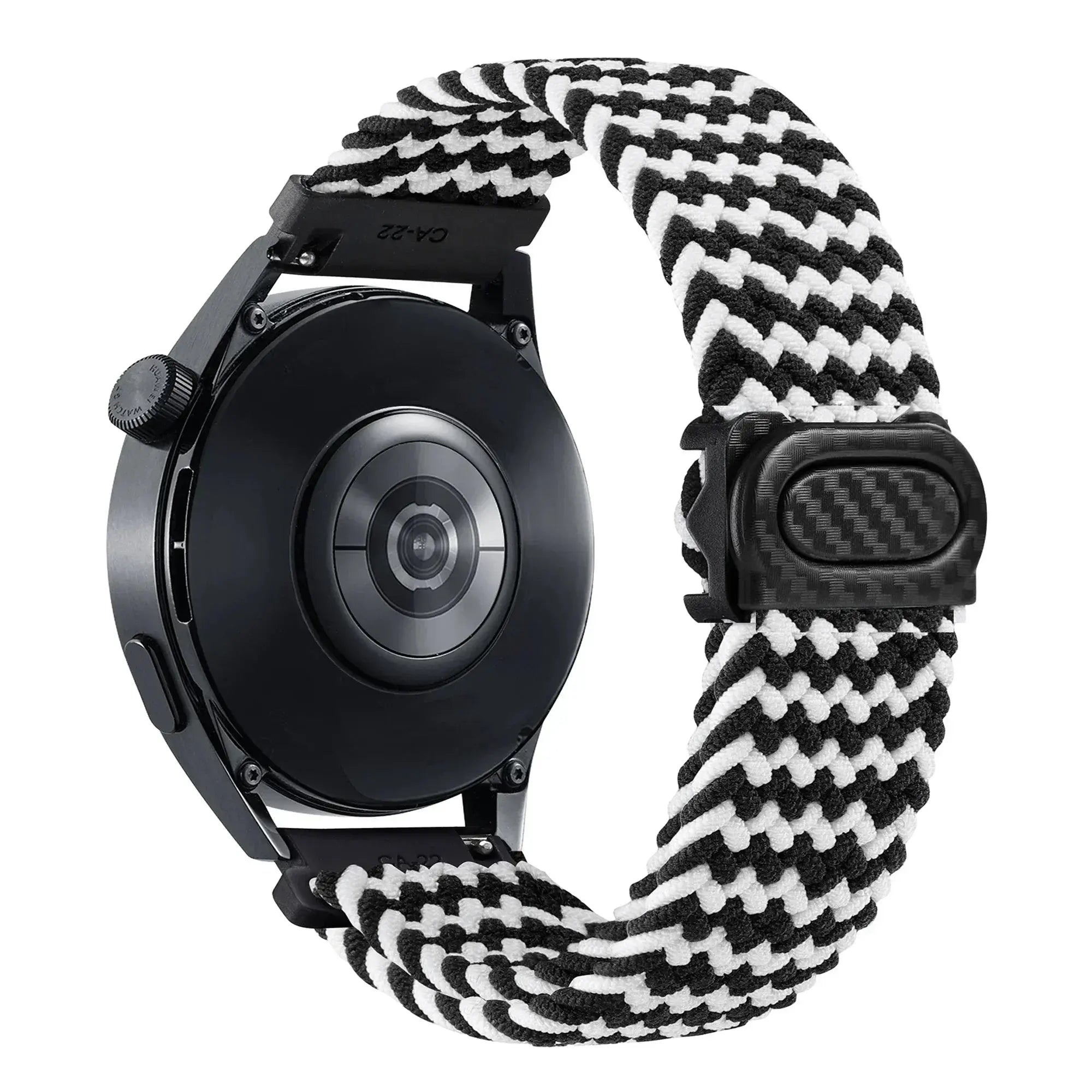 20mm/22mm Braided Nylon Loop Strap for Samsung Galaxy, Huawei GT: Selection Two STRAPS