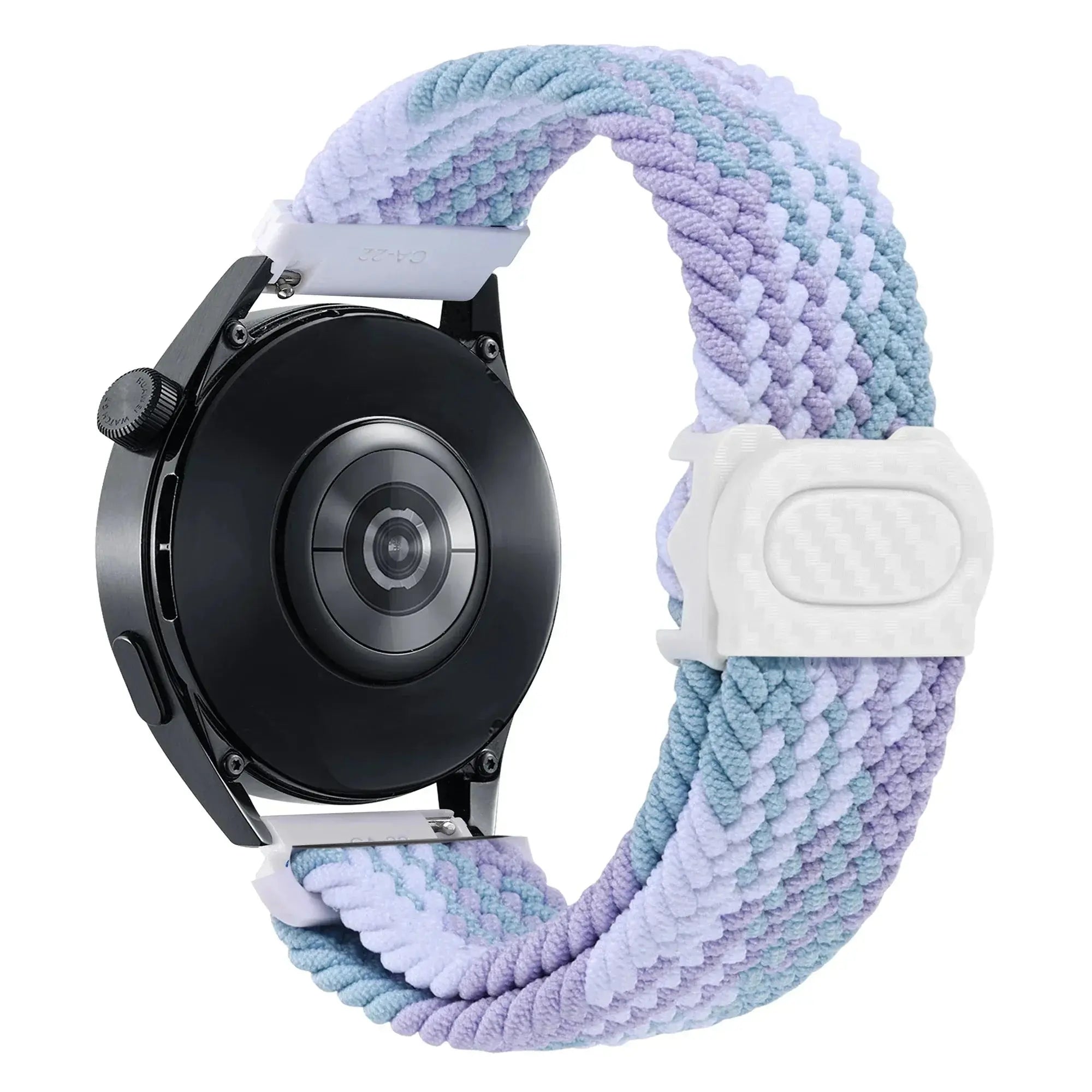 20mm/22mm Braided Nylon Loop Strap for Samsung Galaxy, Huawei GT: Selection Two STRAPS