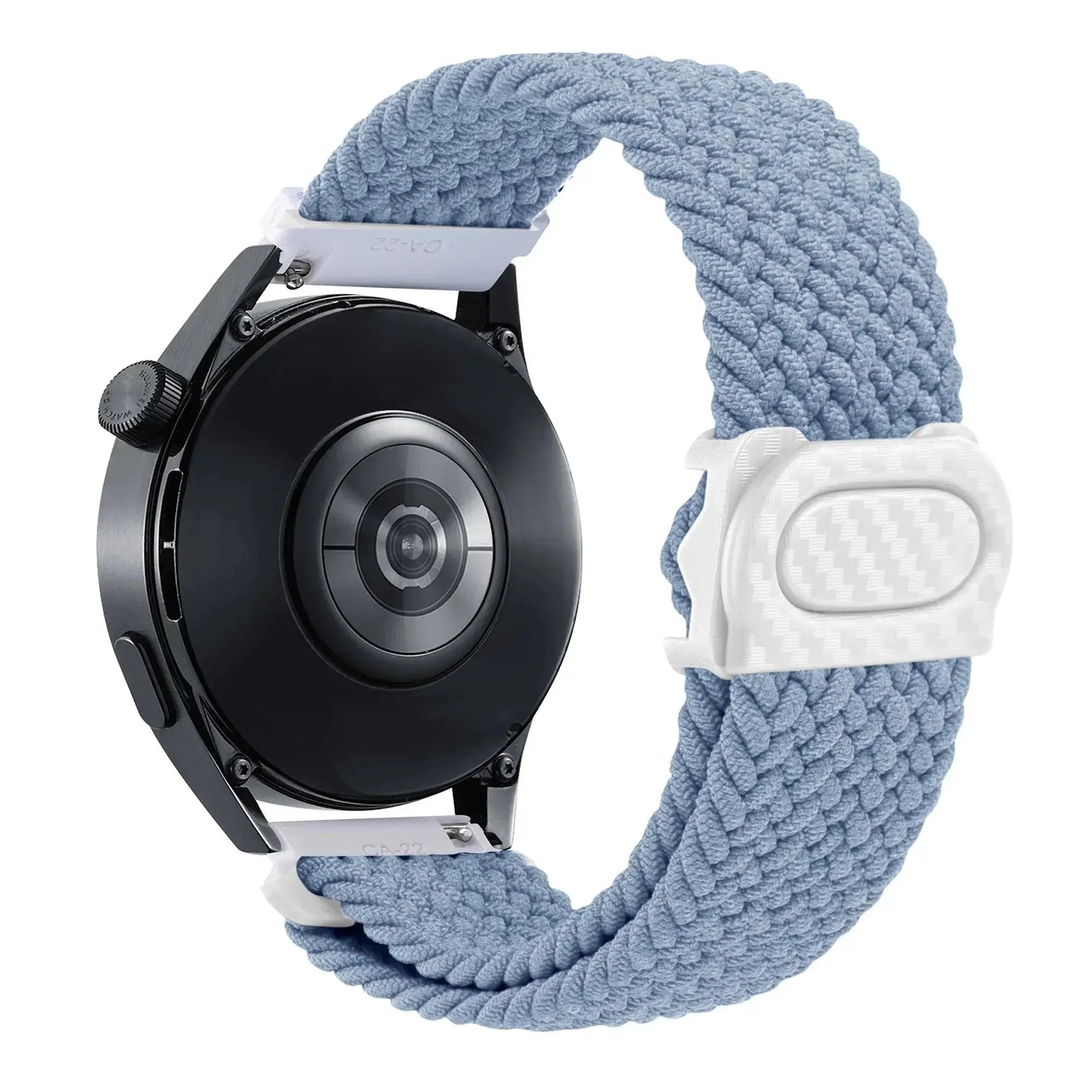 20mm/22mm Braided Nylon Loop Strap for Samsung Galaxy, Huawei GT: Selection Two STRAPS