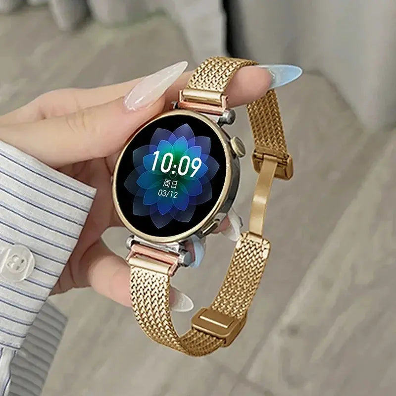 20mm/22mm Luxury Metal Magnetic Strap for Samsung Galaxy, Huawei, Amazfit, Xiaomi and Garmin Watches STRAPS