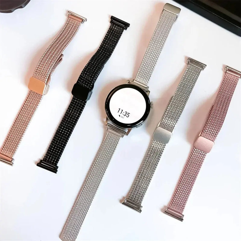 20mm/22mm Luxury Metal Magnetic Strap for Samsung Galaxy, Huawei, Amazfit, Xiaomi and Garmin Watches STRAPS