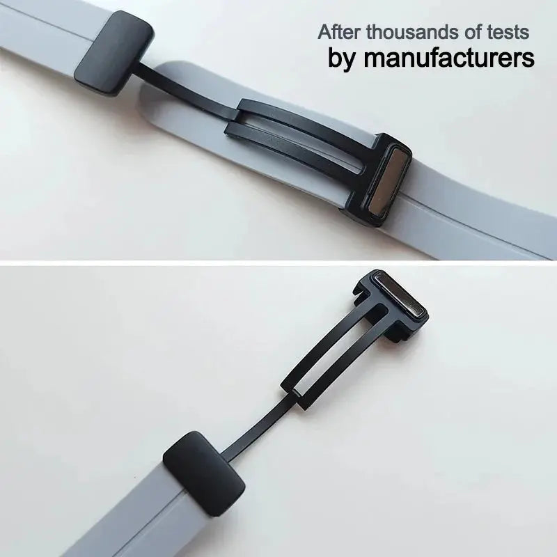 20mm 22mm Magnetic Buckle Strap for Samsung Galaxy Watch 6/5/4 Huawei GT4/3/2 Pro Garmin Vivoactive4 - STRAPS