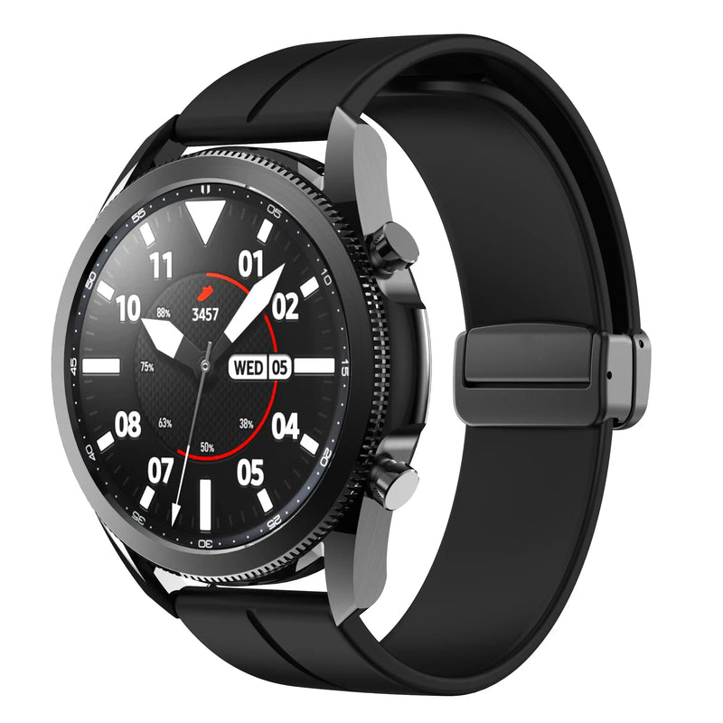 20mm 22mm Magnetic Buckle Strap for Samsung Galaxy Watch 6/5/4 Huawei GT4/3/2 Pro Garmin Vivoactive4 - STRAPS