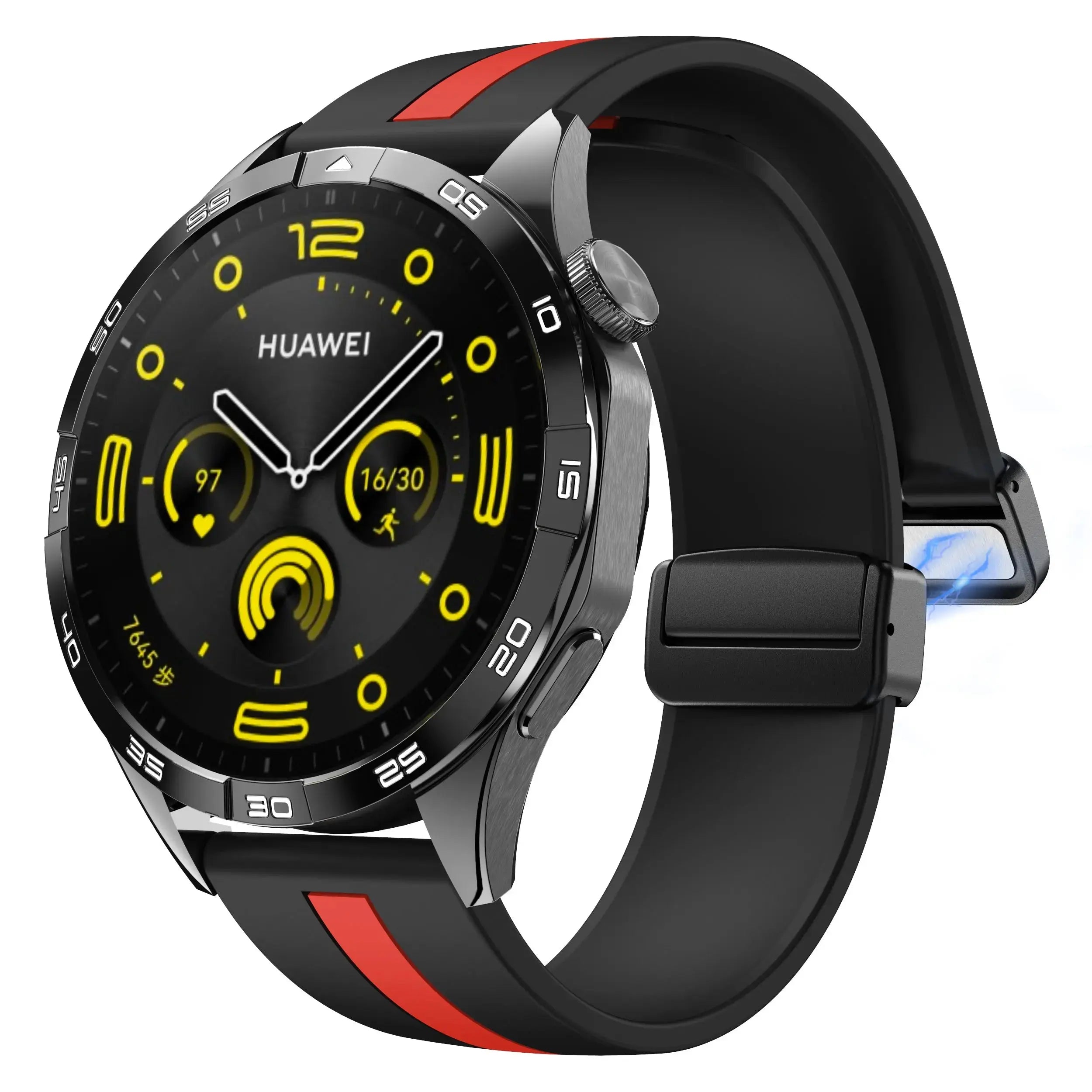 20mm 22mm Magnetic Buckle Strap for Samsung Galaxy Watch 6/5/4 Huawei GT4/3/2 Pro Garmin Vivoactive4 - STRAPS