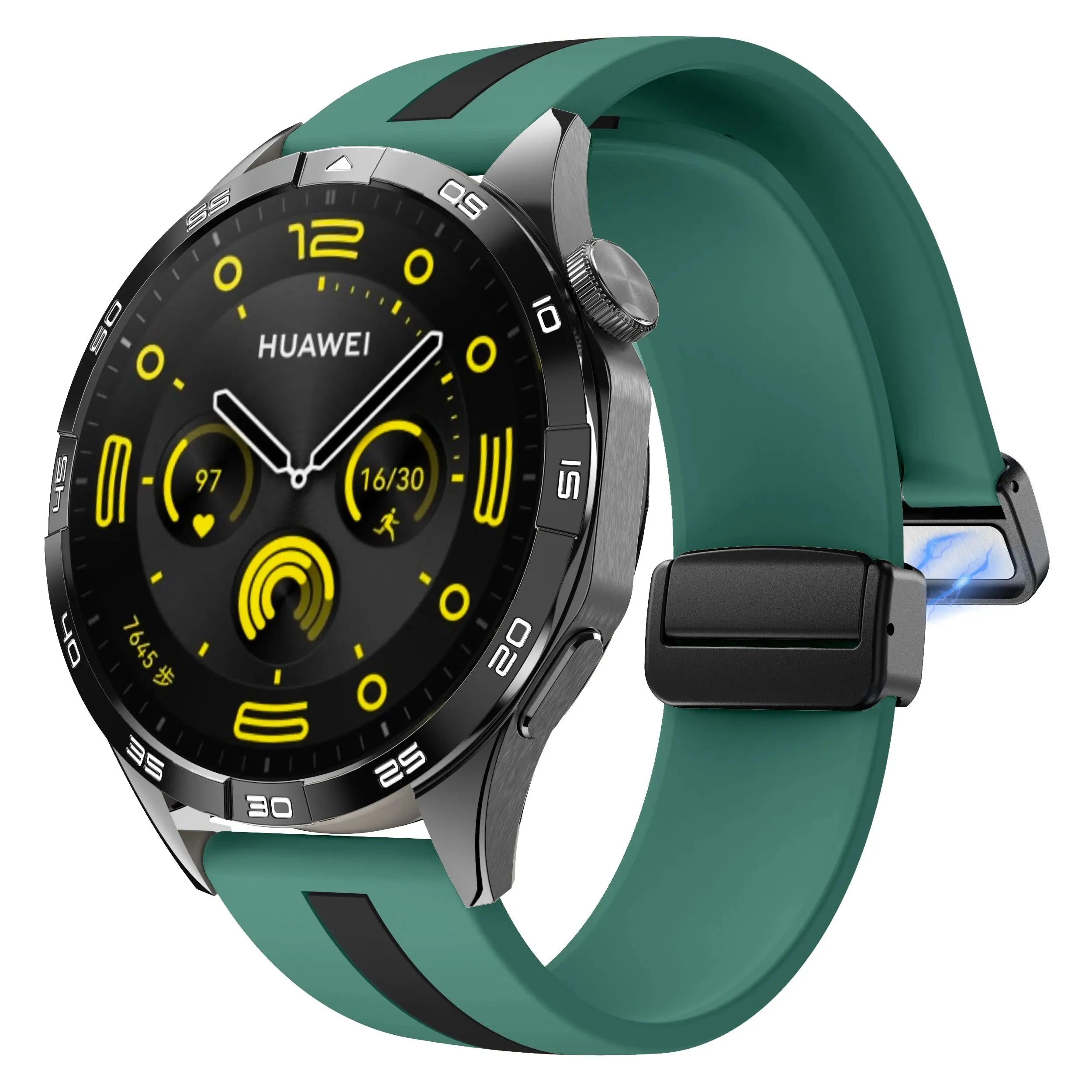 20mm 22mm Magnetic Buckle Strap for Samsung Galaxy Watch 6/5/4 Huawei GT4/3/2 Pro Garmin Vivoactive4 - STRAPS