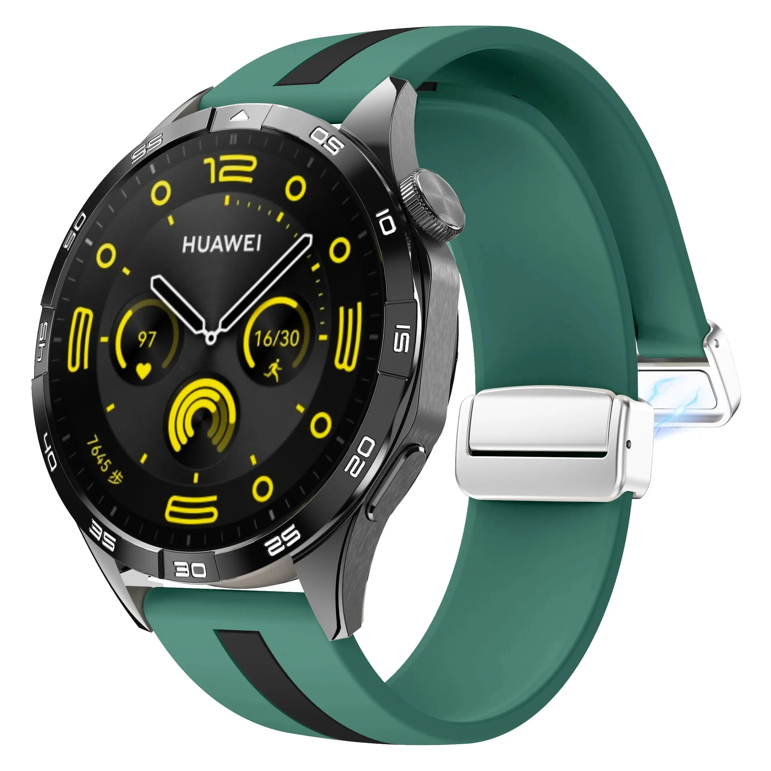 20mm 22mm Magnetic Buckle Strap for Samsung Galaxy Watch 6/5/4 Huawei GT4/3/2 Pro Garmin Vivoactive4 - STRAPS