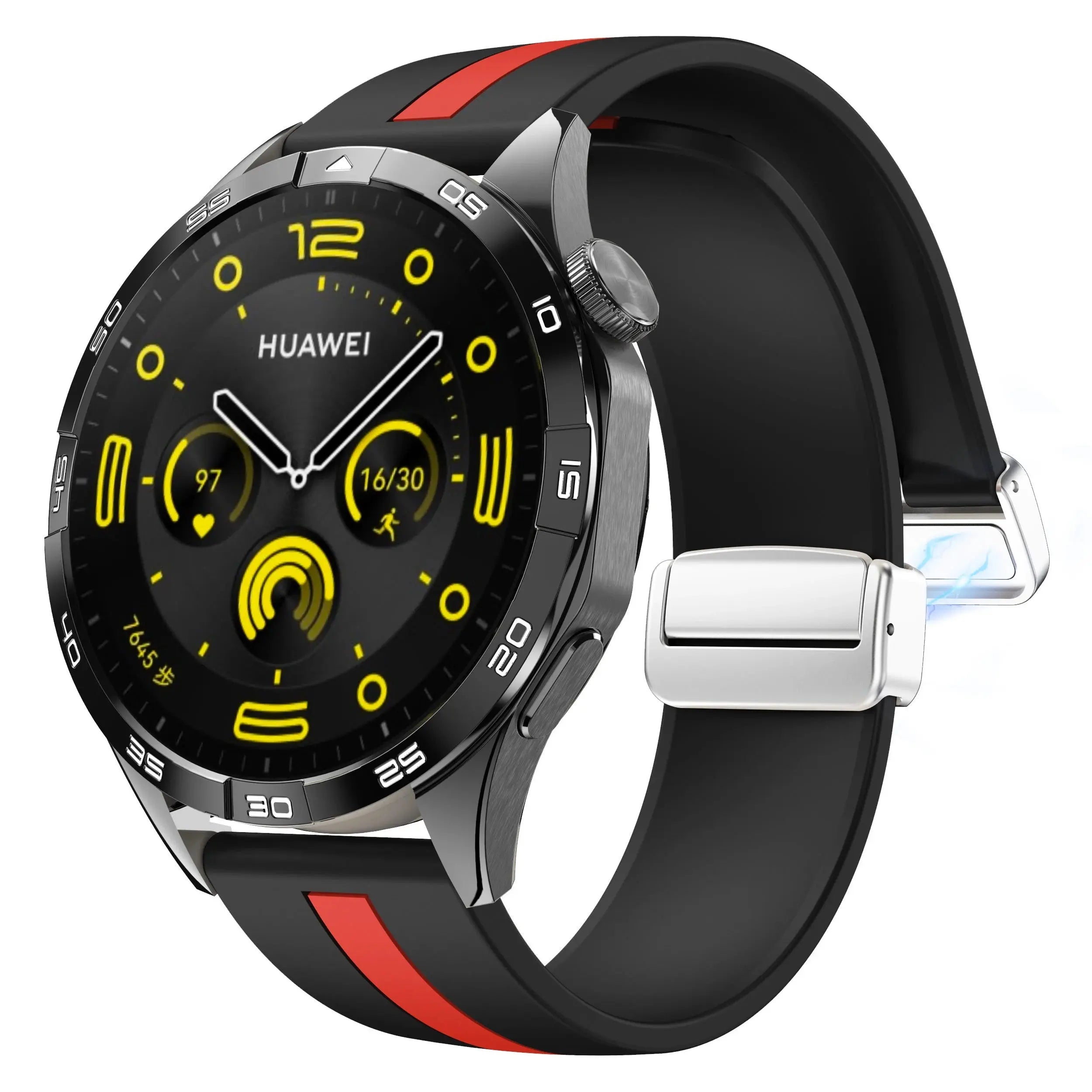 20mm 22mm Magnetic Buckle Strap for Samsung Galaxy Watch 6/5/4 Huawei GT4/3/2 Pro Garmin Vivoactive4 - STRAPS