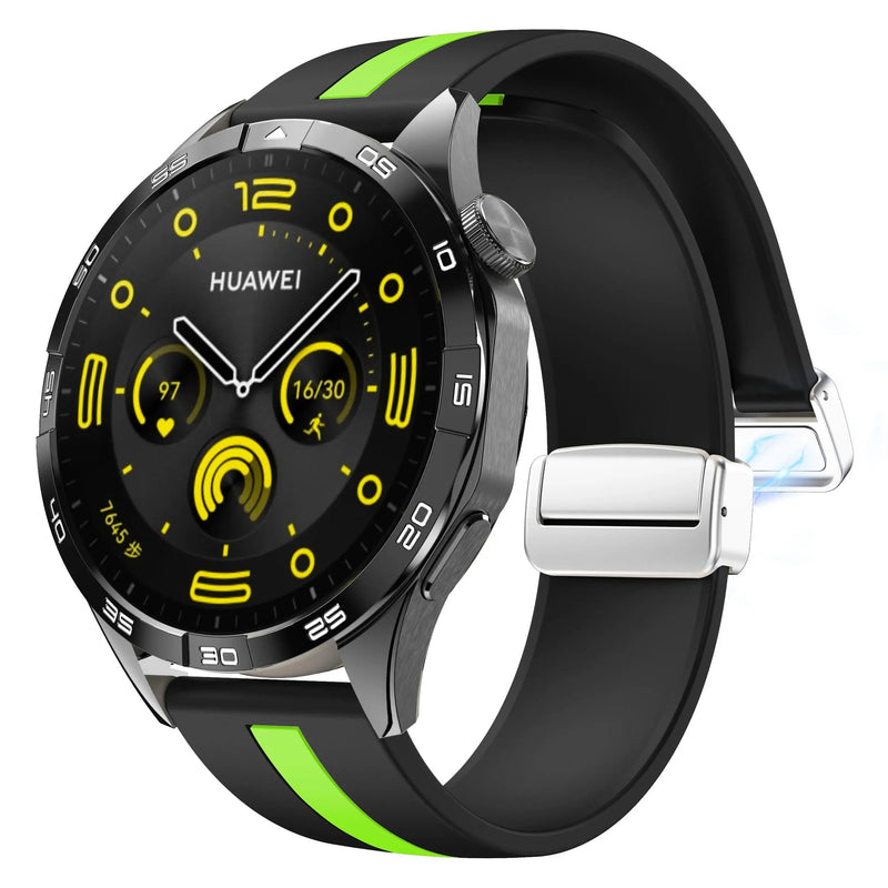 20mm 22mm Magnetic Buckle Strap for Samsung Galaxy Watch 6/5/4 Huawei GT4/3/2 Pro Garmin Vivoactive4 - STRAPS