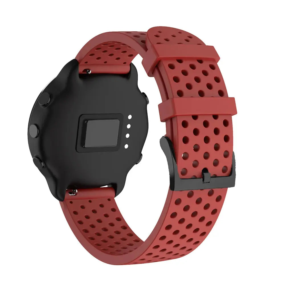 20mm Breathable Silicone Strap for SUUNTO 3 Fitness & Huawei GT 2/3 – Sport Replacement Band - STRAPS