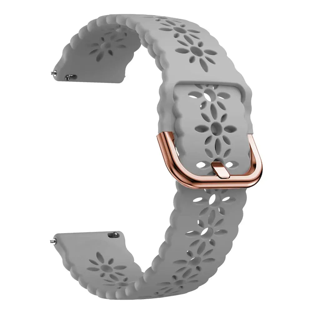 20mm Breathable Silicone Strap for SUUNTO 3 Fitness & Huawei GT 2/3 – Sport Replacement Band - STRAPS