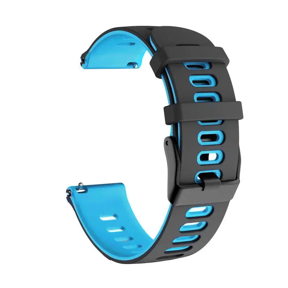 20mm Breathable Silicone Strap for SUUNTO 3 Fitness & Huawei GT 2/3 – Sport Replacement Band - STRAPS