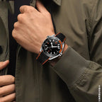 20mm, 21mm, 22mm Nylon Rubber strap for Omega Seamaster Planet Ocean – Deployant/Deployment Clasp - STRAPS