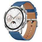 22mm 20mm Leather Strap for HUAWEI: HUAWEI WATCH GT 4 46mm, WATCH 4 Pro, GT 3, GT 2 Pro 42mm - STRAPS