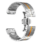 22mm 26mm Quick Fit Metal Watch Strap For Garmin Fenix 8 7X 7 6X Pro 5X Plus Forerunner 935 945 955 965 STRAPS