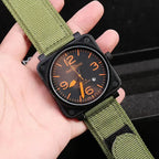 22mm Nylon Hook & Loop Outdoor Watch Strap – Durable Band for Panerai, Seiko, Mido, Citizen - STRAPS