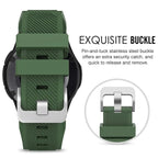 22mm Quick Release Silicone Watch Band for LG G Watch, Moto 360 2nd Gen 46mm, and Asus Zenwatch STRAPS