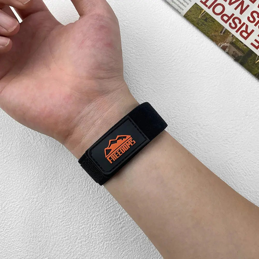 22mm Silicone Leather Band for Huawei, Amazfit, TicWatch Watch Series & Other Smartwatches - STRAPS