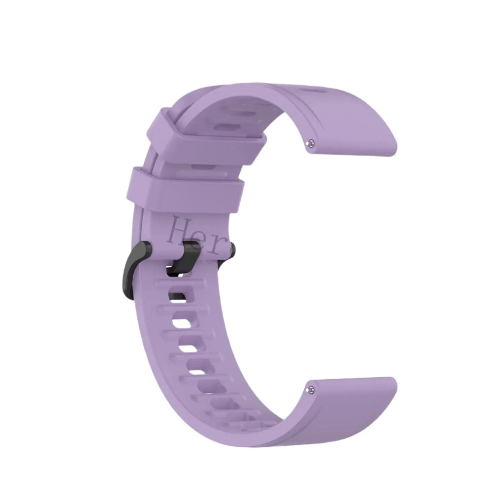 22mm Silicone WatchBand Strap for Huawei Watch GT 1 GT 2 46mm, Polar Grit X / Vantage M - Replacement Wristband - STRAPS