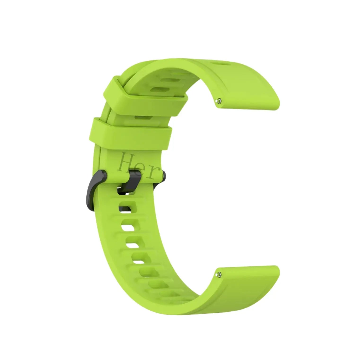 22mm Silicone WatchBand Strap for Huawei Watch GT 1 GT 2 46mm, Polar Grit X / Vantage M - Replacement Wristband - STRAPS