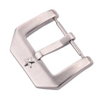 22mm Stainless Steel Watch Buckle - Silver Brushed Metal - High Quality - STRAPS