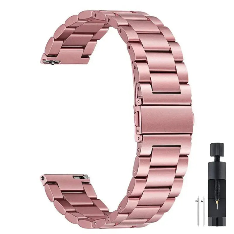 22mm Stainless Steel Watch Strap for Xiaomi Watch 2 Pro, S1, S2, S3, and Mi Watch Color – Metal Band - STRAPS