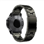 22mm & 26mm QuickFit Titanium Metal Band for Garmin Fenix 7X, 7, 6X Pro, 5X Plus, Instinct, Epix GALAONE