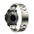 22mm & 26mm QuickFit Titanium Metal Band for Garmin Fenix 7X, 7, 6X Pro, 5X Plus, Instinct, Epix GALAONE