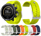 24mm Breathable Silicone Sports Strap for Suunto 7/9/D5/Spartan Wrist HR Baro - STRAPS