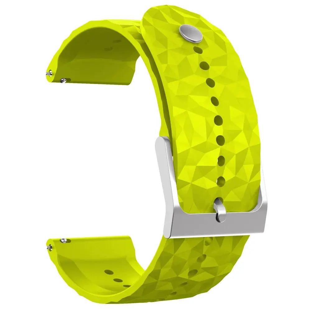 24mm Breathable Silicone Sports Strap for Suunto 7/9/D5/Spartan Wrist HR Baro - STRAPS