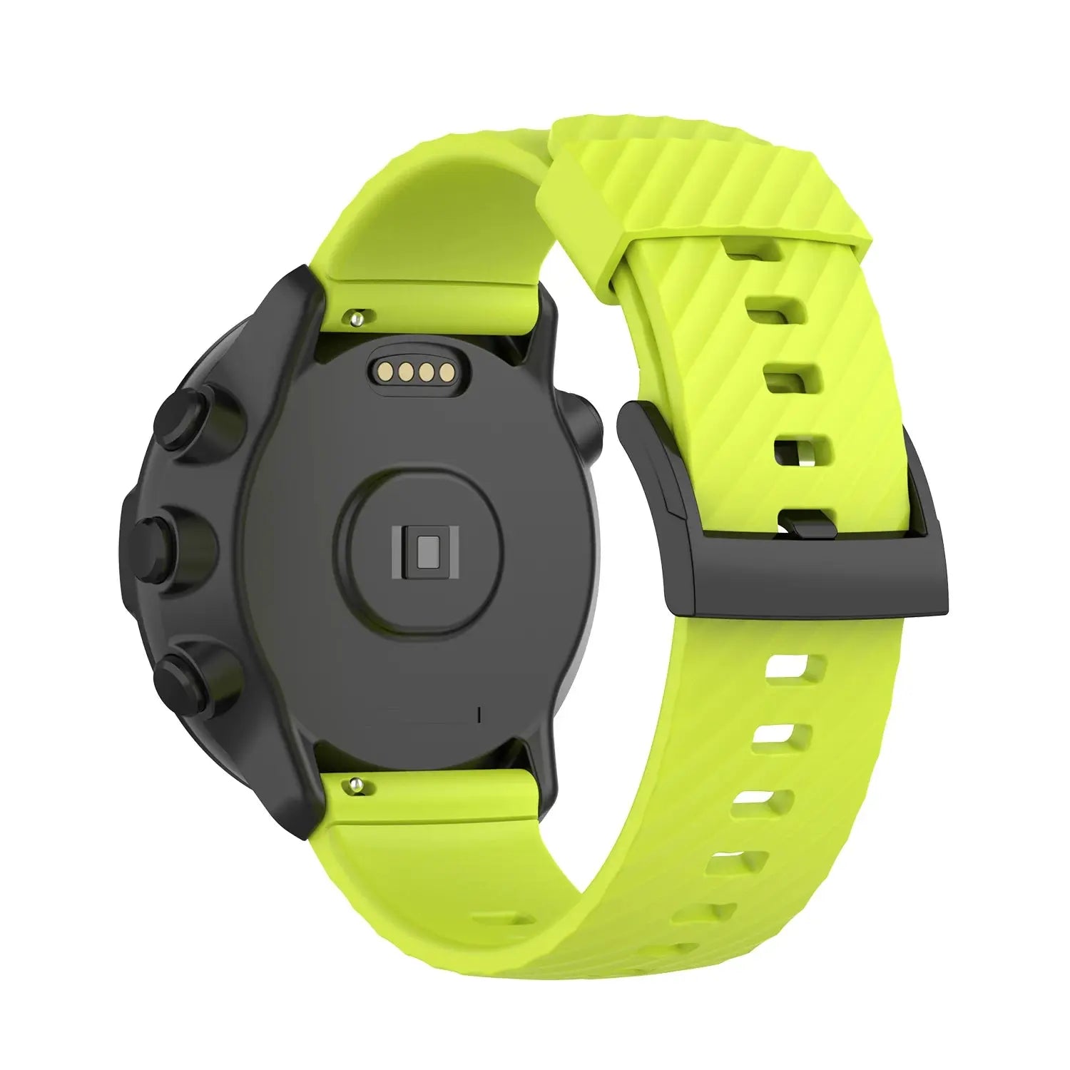 24mm Silicone Strap for Suunto 7/9 Baro/D5/Spartan Sport Wrist HR – Replacement Watchband - STRAPS