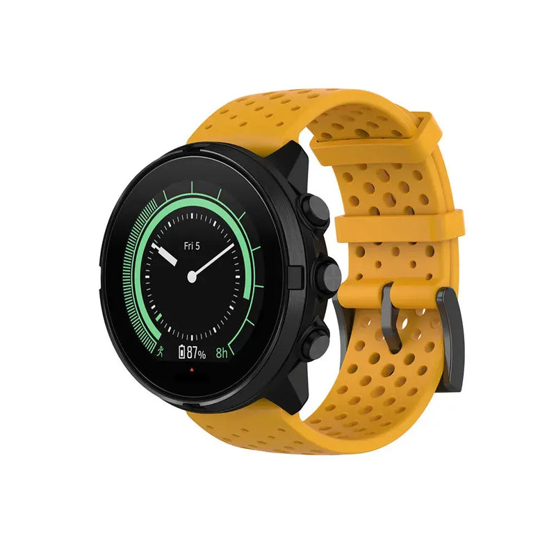 24mm Silicone Watch Band for Suunto 9 Baro, Spartan Sport, Fossil Q Hybrid STRAPS