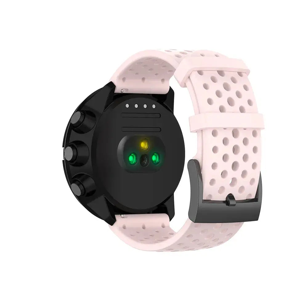 24mm Silicone Watch Band for Suunto 9 Baro, Spartan Sport, Fossil Q Hybrid STRAPS
