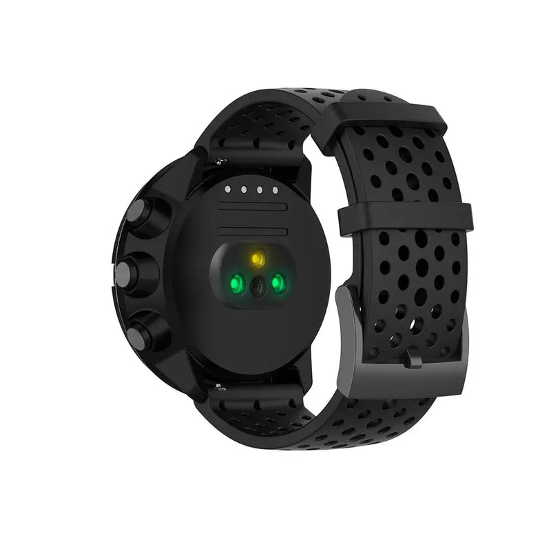 24mm Silicone Watch Band for Suunto 9 Baro, Spartan Sport, Fossil Q Hybrid STRAPS