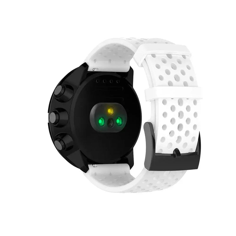 24mm Silicone Watch Band for Suunto 9 Baro, Spartan Sport, Fossil Q Hybrid STRAPS