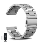 24mm Stainless Steel Watch Straps for Suunto 9, 7, Baro, D5 & Spartan Sport - Smartwatch Band - STRAPS