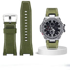 26mm Genuine Leather Watch Strap for Casio G-SHOCK GST Series - Notched Band - STRAPS