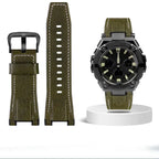 26mm Genuine Leather Watch Strap for Casio G-SHOCK GST Series - Notched Band - STRAPS