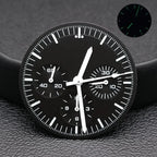 32.5mm Green Luminous Dial & Hands for VK63 Movement, Watch Accessory Set - STRAPS