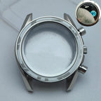 39.7mm Stainless Steel Watch Case for VK63 Movement, 20mm Lug, 32.5mm Dial - STRAPS