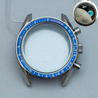 39.7mm Stainless Steel Watch Case for VK63 Movement, 20mm Lug, 32.5mm Dial - STRAPS