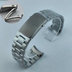 39.7mm Stainless Steel Watch Case for VK63 Movement, 20mm Lug, 32.5mm Dial - STRAPS