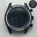 39.7mm Stainless Steel Watch Case for VK63 Movement, 20mm Lug, 32.5mm Dial - STRAPS