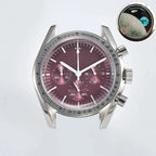 39.7mm Stainless Steel Watch Case for VK63 Movement, 20mm Lug, 32.5mm Dial - STRAPS