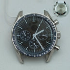39.7mm Stainless Steel Watch Case for VK63 Movement, 20mm Lug, 32.5mm Dial - STRAPS