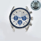 39.7mm Stainless Steel Watch Case for VK63 Movement, 20mm Lug, 32.5mm Dial - STRAPS